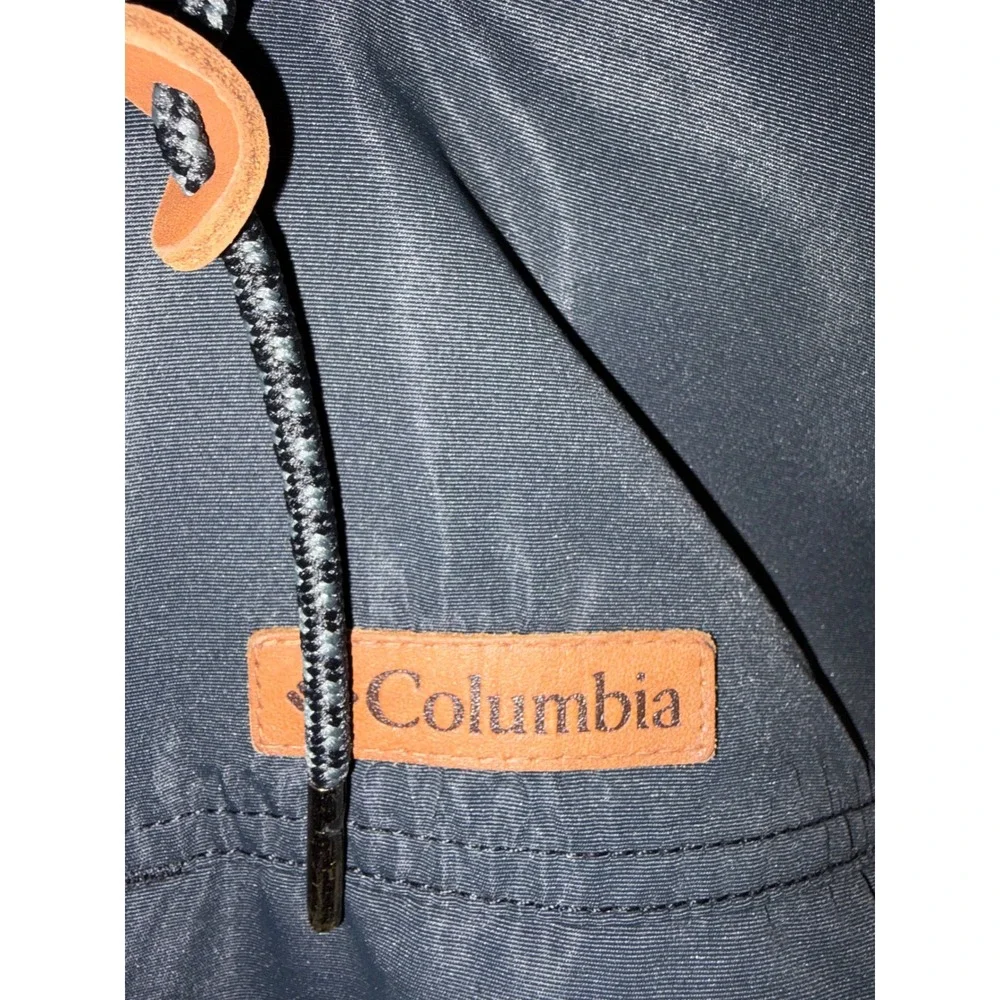 Columbia Mens Sherpa Lined Hooded Parka Jacket Black Size S Outdoor Winter‎ Coat